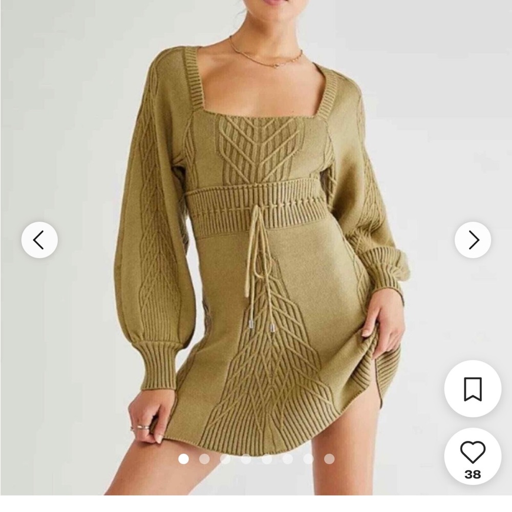 Free People Emmaline sweater dress